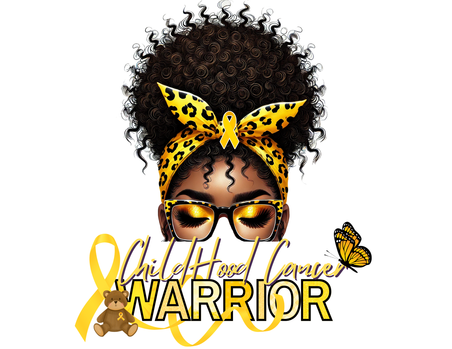 Childhood Cancer Awareness Editable Design